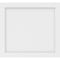 Ekena Millwork Cornell Flat Panel Decorative Wall Panel, 24"W x 22"H x 5/8"P WALP24X22X062CNL - alternate 4